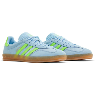 adidas Gazelle Indoor Clear Sky Solar Green W