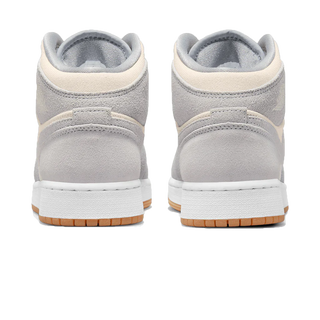 Air Jordan 1 Mid SE Coconut Milk Particle Grey GS
