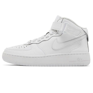 Nike Air Force 1 Mid EasyOn SE Triple White GS
